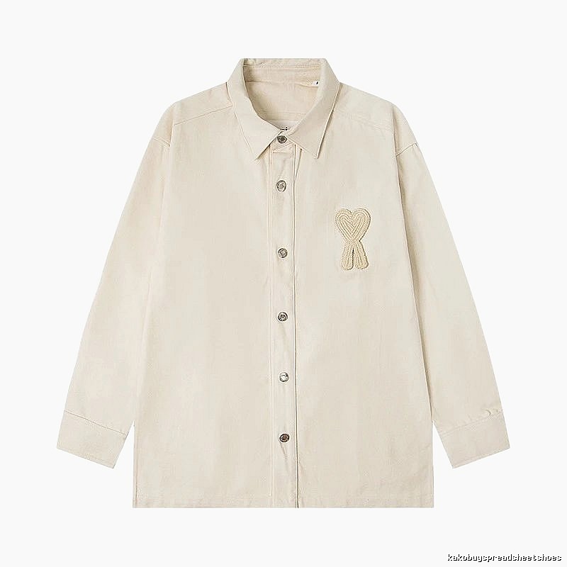 AMI Embroidered Love Style Shirt