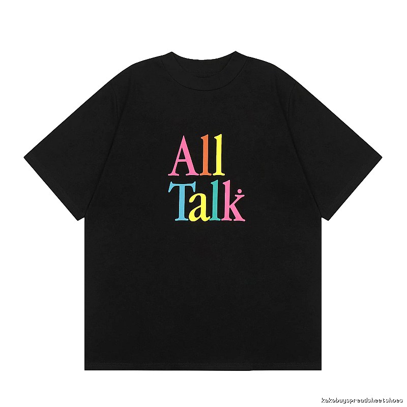Anti Social Social Club Monogram Logo T-shirt Black Orange Anti for Layered Styling