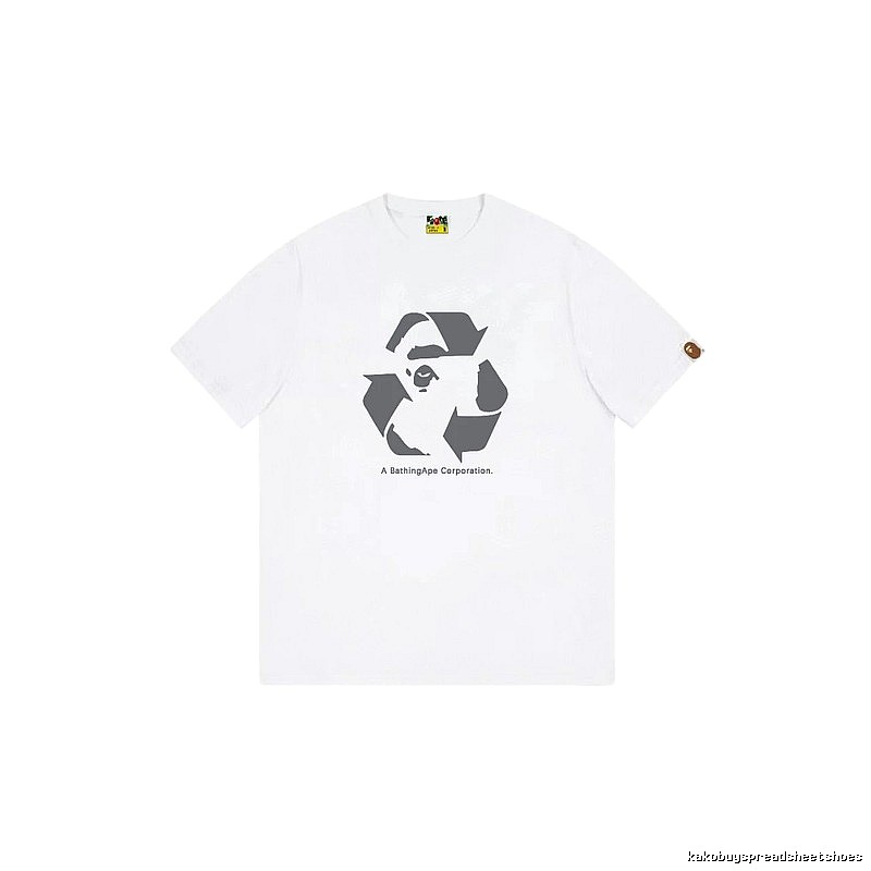Bape Recycling Collection White T-shirt