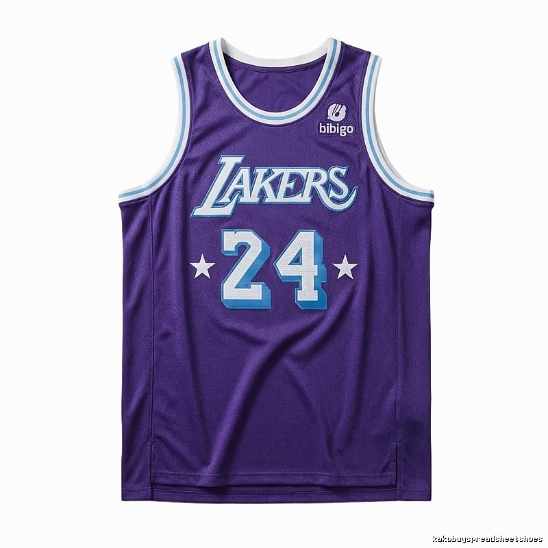 Kobe Lakers retro - style jerseys