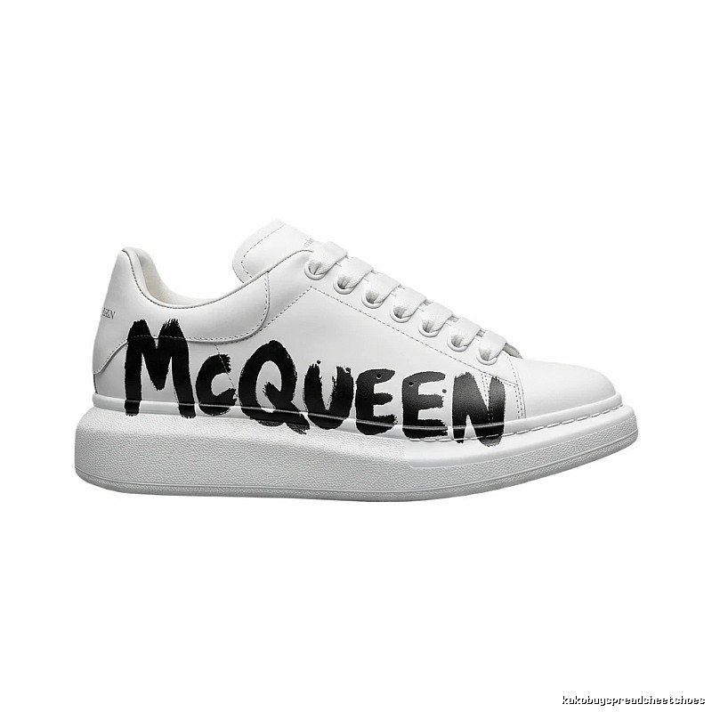 McQueen - printed casual - style white shoes