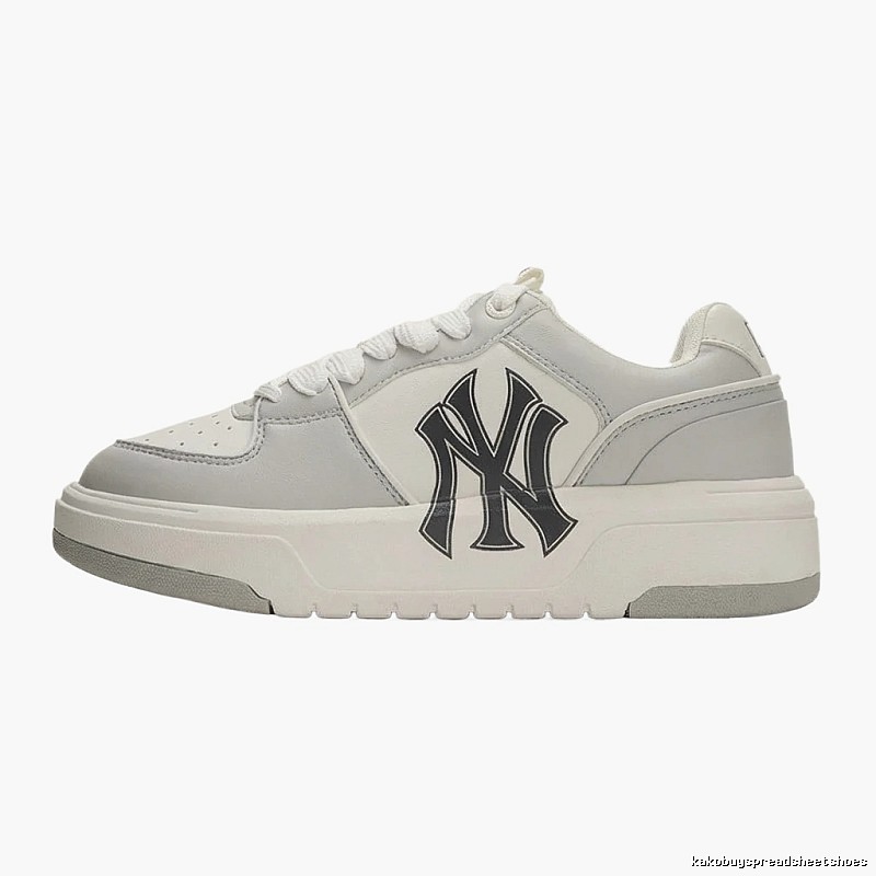 MLB NY Series Vintage Style Gray and White Shoes