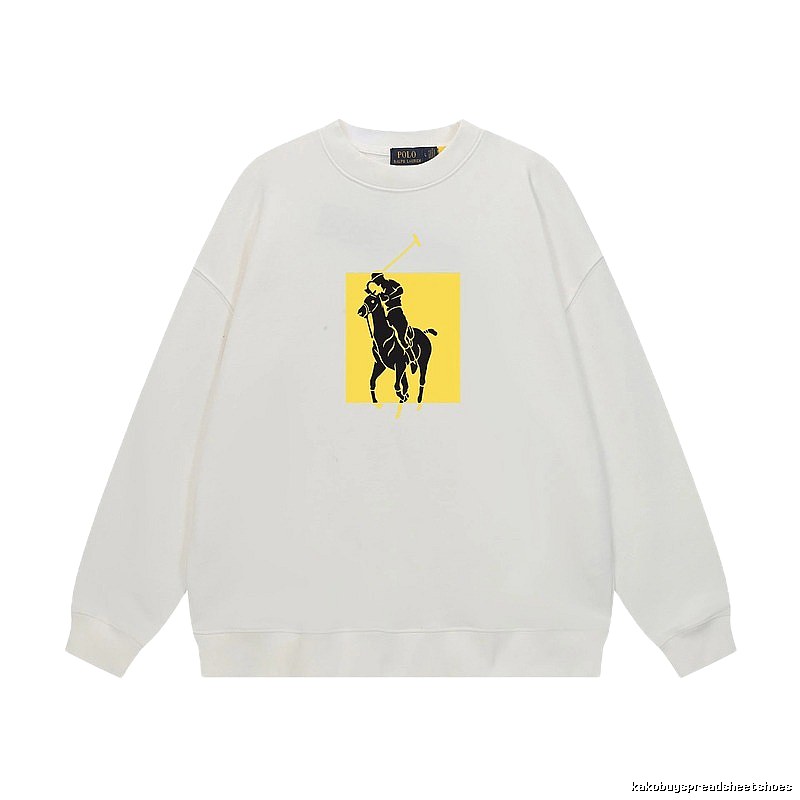 Ralph Lauren Polo Classic White Sweatshirt