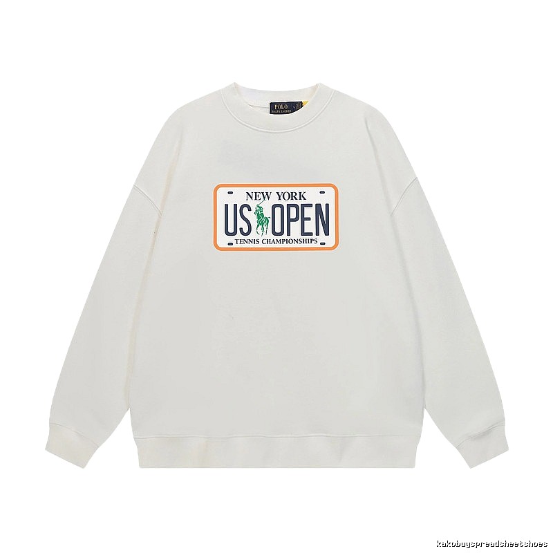 Ralph Lauren US OPEN White Sweatshirt