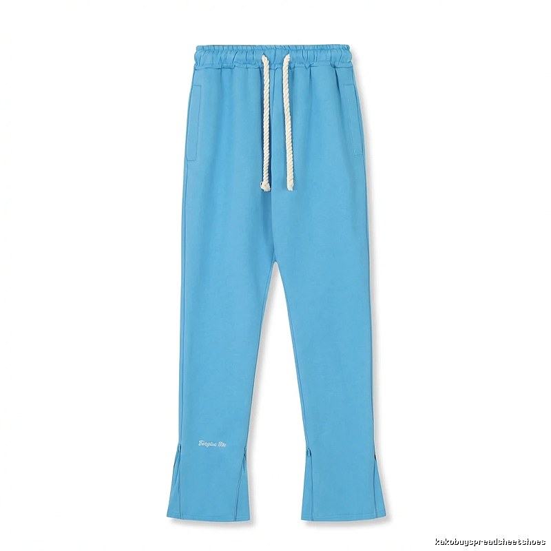 SynaWorld casual style blue sweatpants
