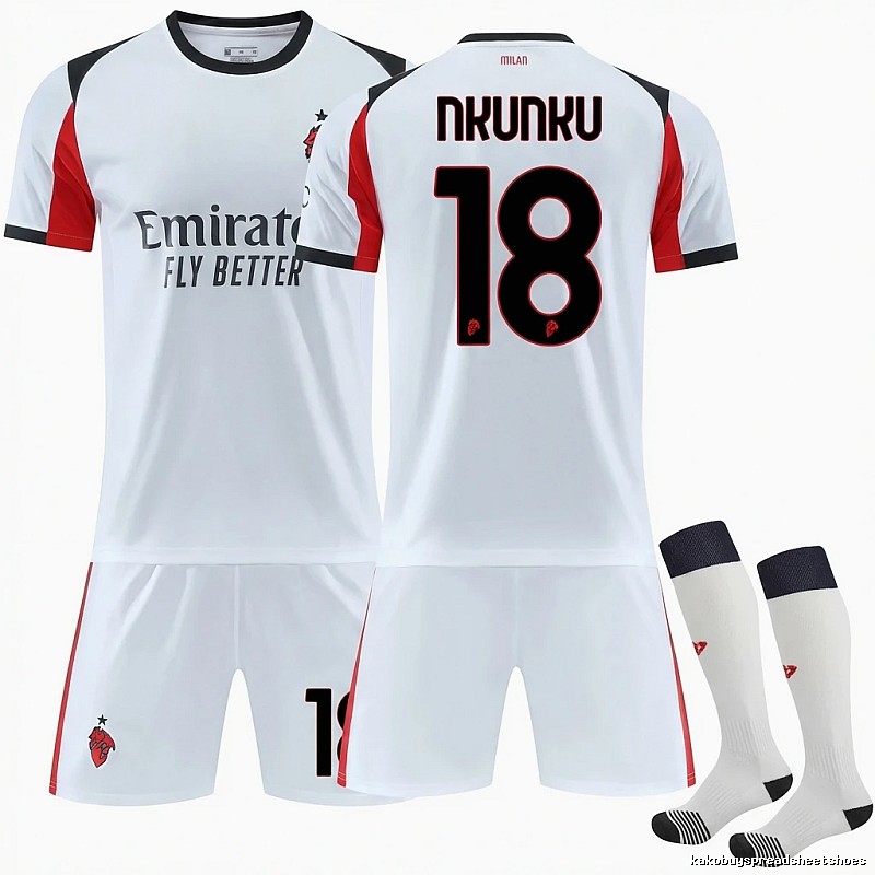 AC Milan No. 18 Player's Jersey Set