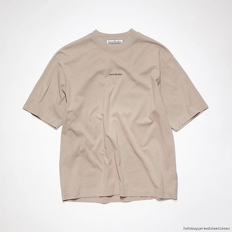 Acne Studios 2090-80 Style Ac908042 Stockholm Logo T-Shirt Clean Colorway