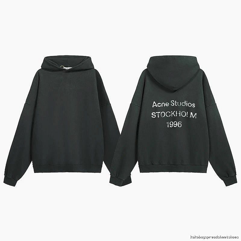 Acne Studios Classic Stockholm hoodie Dark Acne Studios for Daily Styling