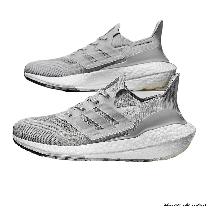 Adidas Climacool series grey sports shoes.