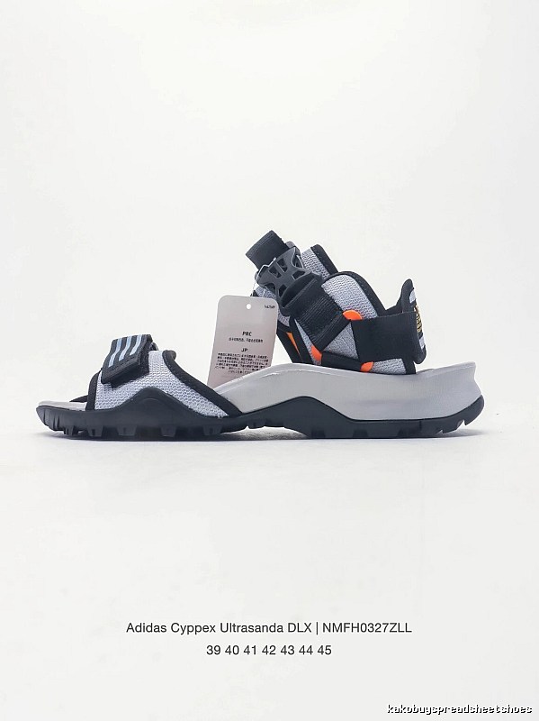 Adidas Cyppex Functional Style Black & Grey Outdoor Sandals