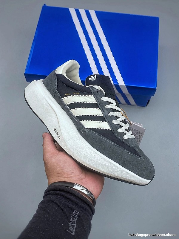Adidas Modern Runners, Technical Side Panels in Black and White