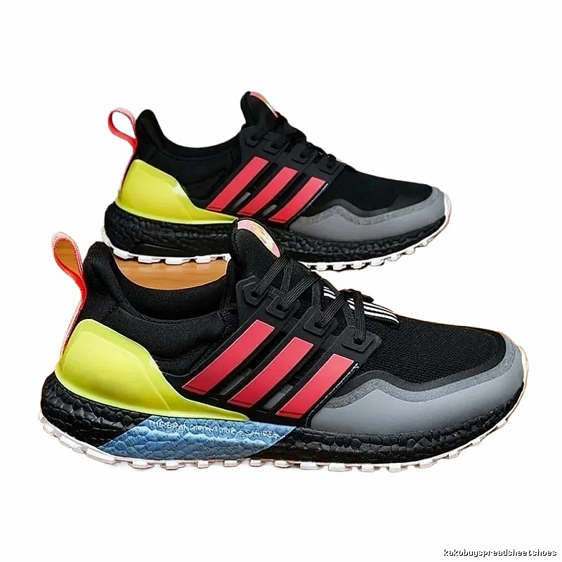 Adidas retro black and grey sports shoes