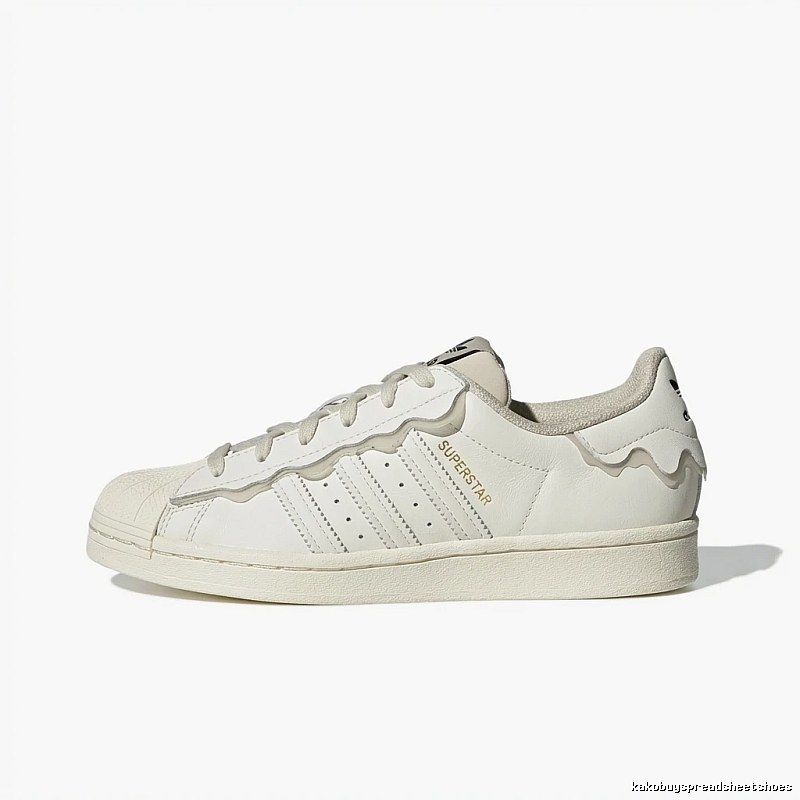 Adidas Superstar white sneakers