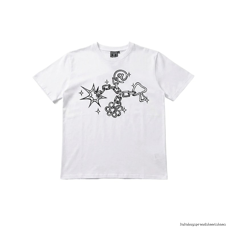 ADWYSD Graffiti Style White T-shirt