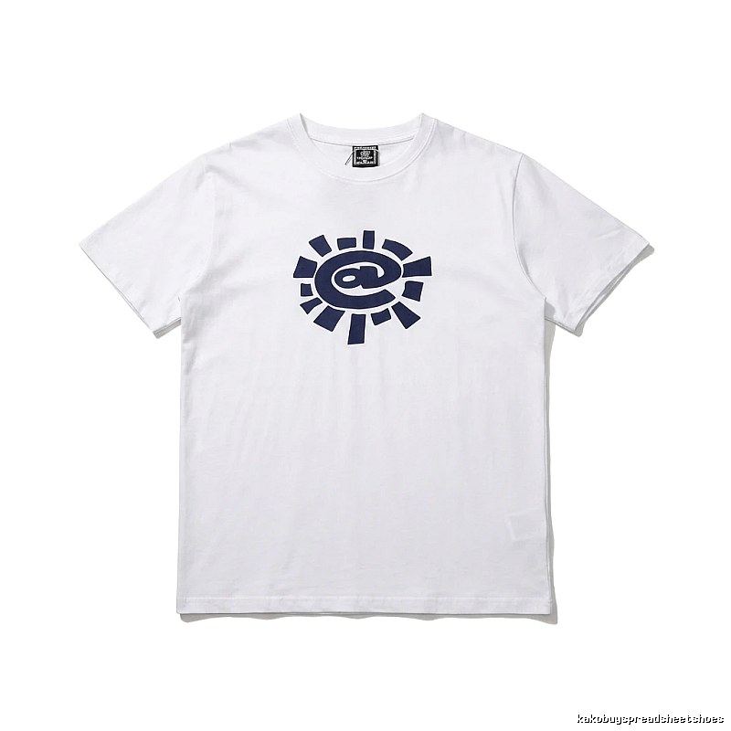 ADWYSD Printed Simple White T-shirt