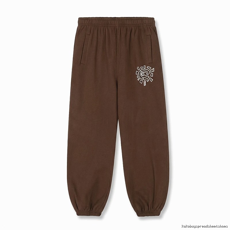 ADWYSD retro brown sweatpants