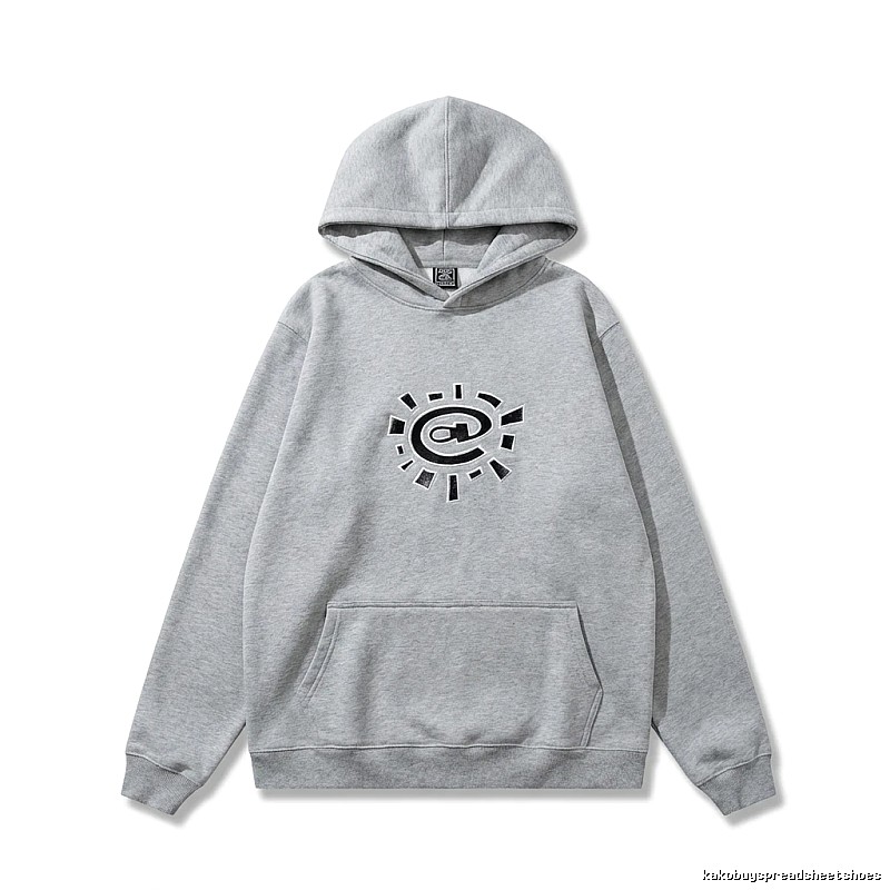 ADWYSD trendy brand gray hoodie