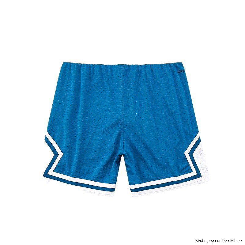 AJ basketball style blue shorts