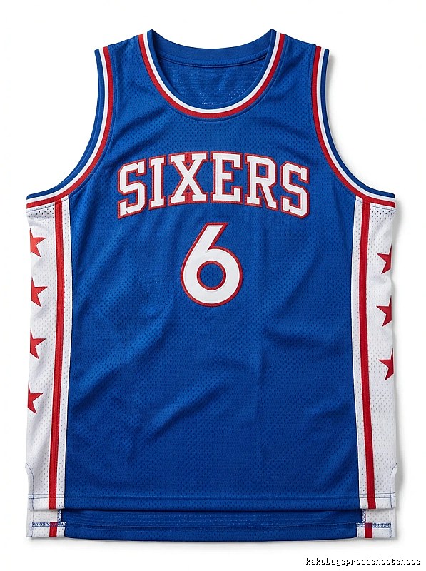 Allen Iverson's retro basketball jersey