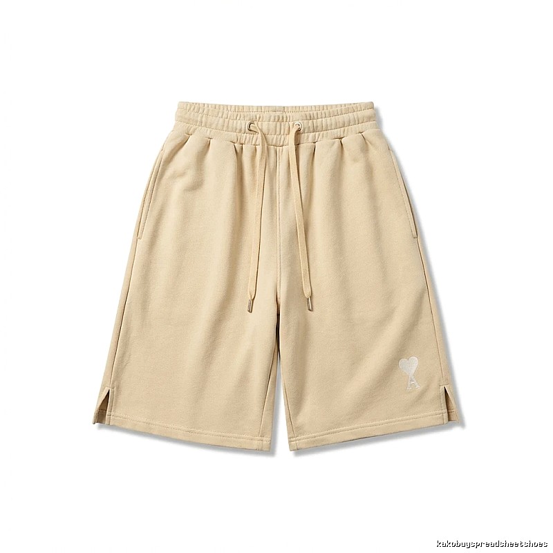 AMI casual style khaki shorts