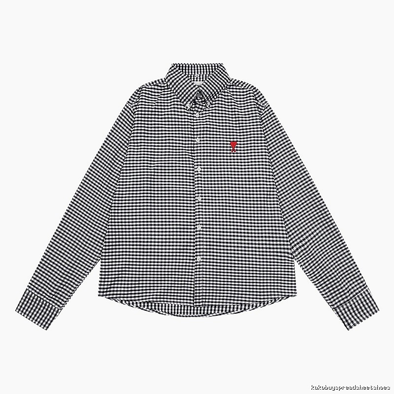AMI Checkered Retro Style Shirt
