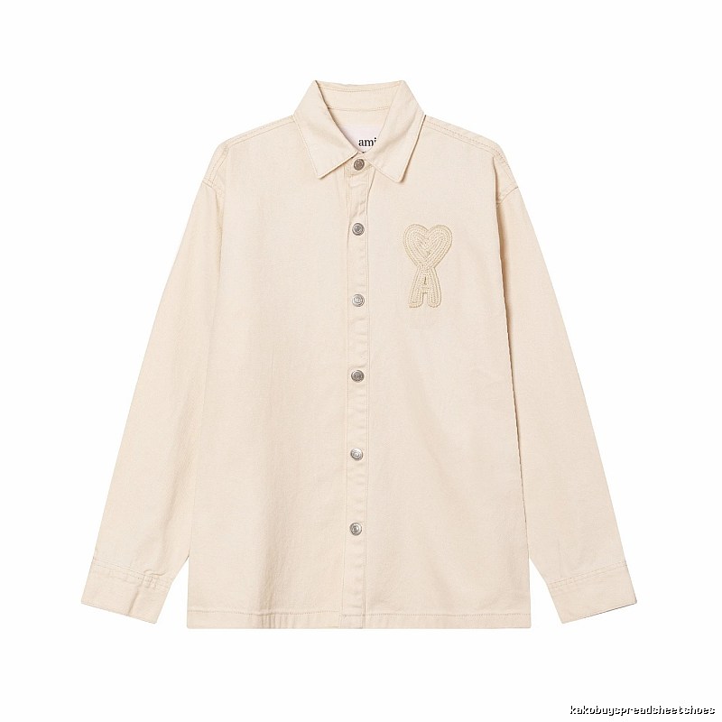 AMI Embroidered Love Style Shirt