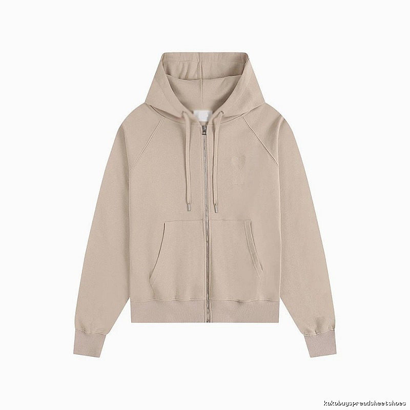 AMI Extremely Complex Style Beige Hoodie