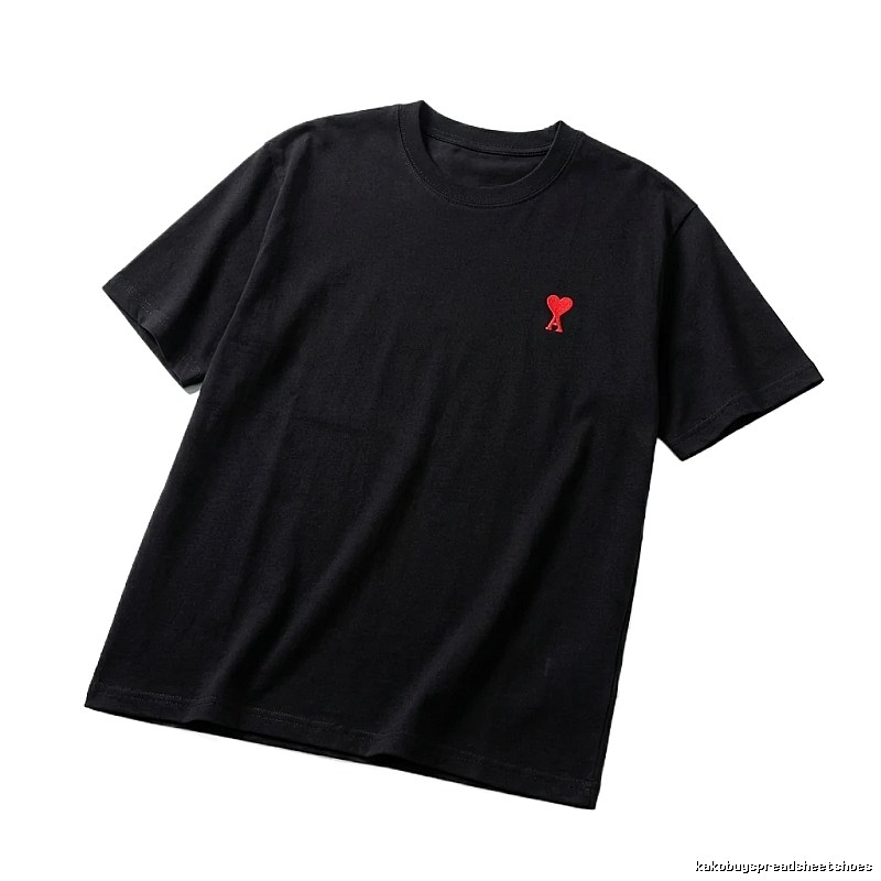 AMI Heart-shaped Simple Style T-shirt