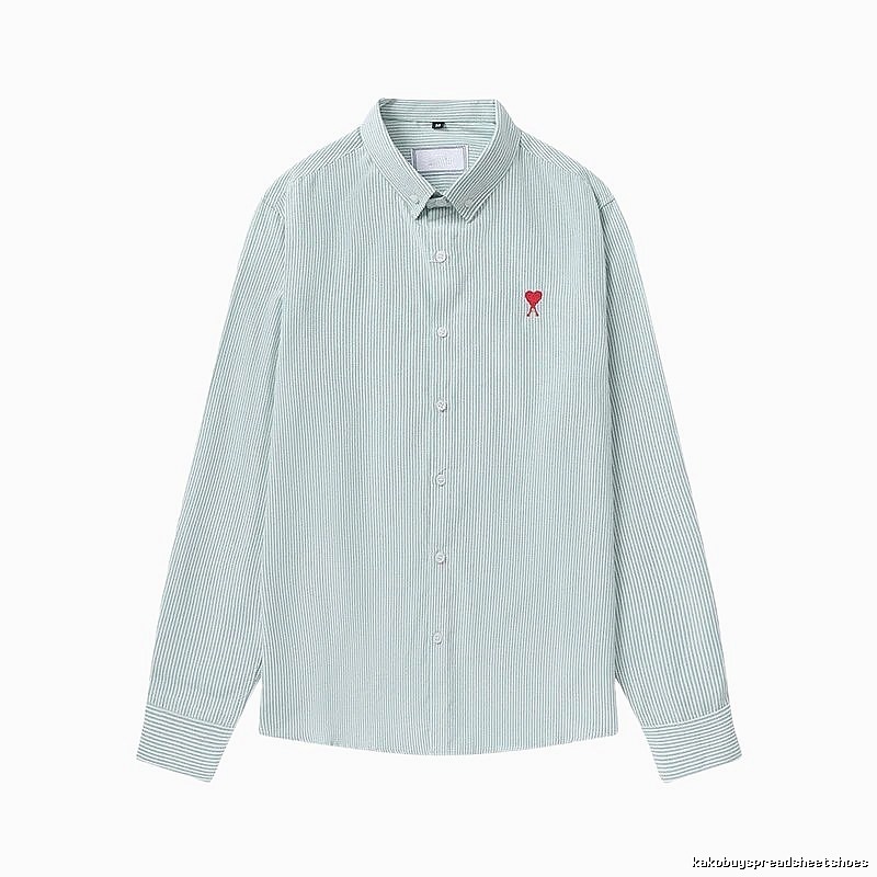 AMI Heart - Shaped Stripe Shirt