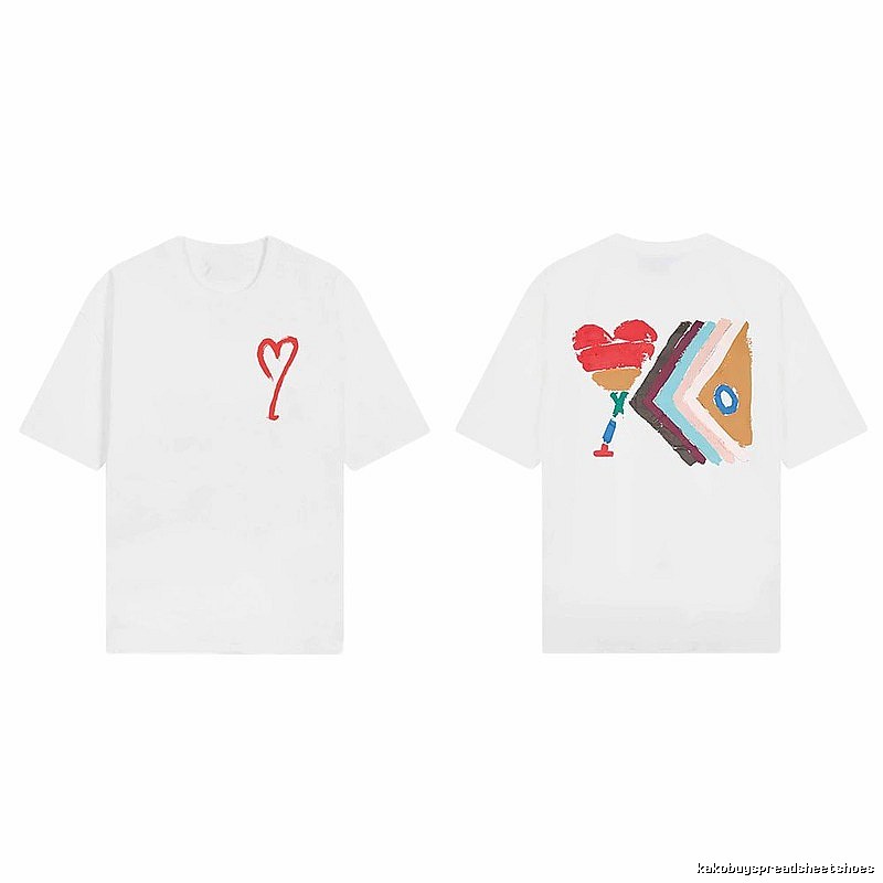 AMI Love Graffiti Style T-shirt