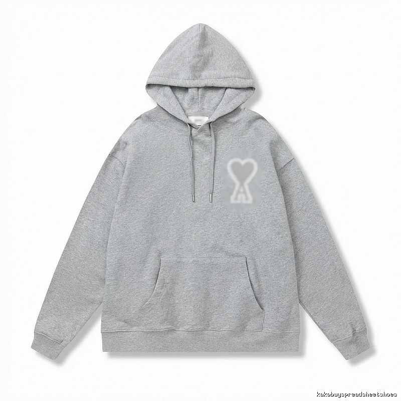 AMI Love Series Grey Hoodie