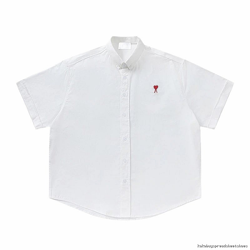 AMI Love Simple White Shirt