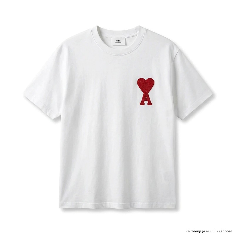 AMI Love Simple White T-shirt
