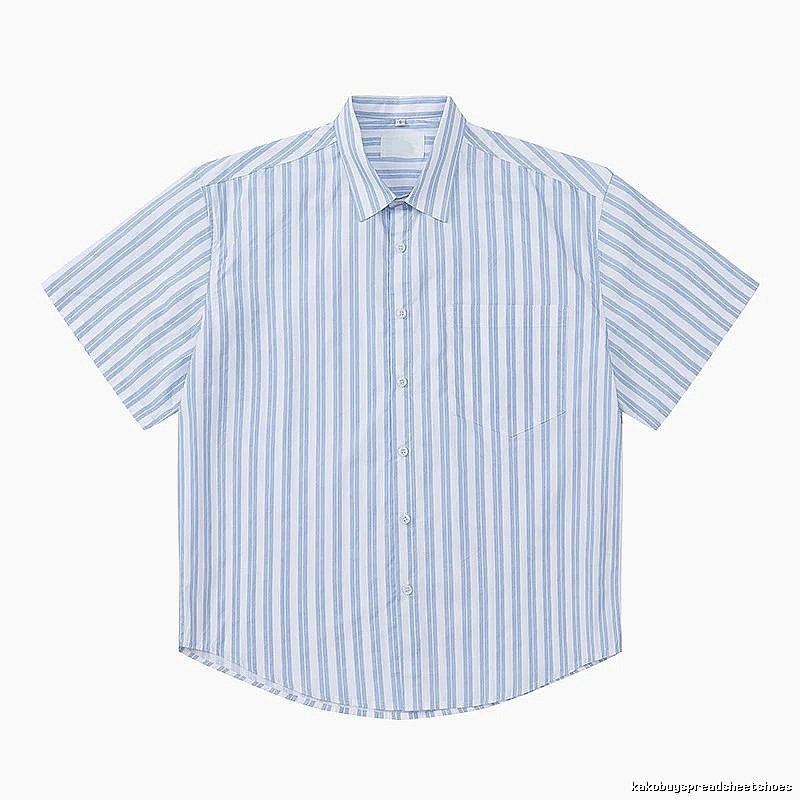 AMI Stripe Minimalist Style Shirt