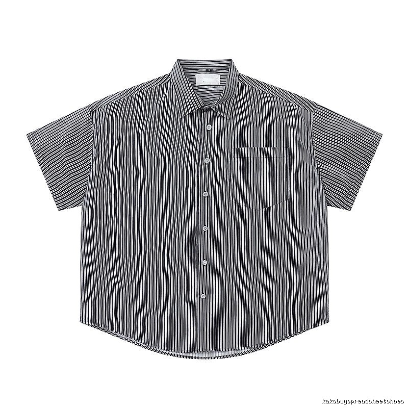 AMI striped retro-style shirt