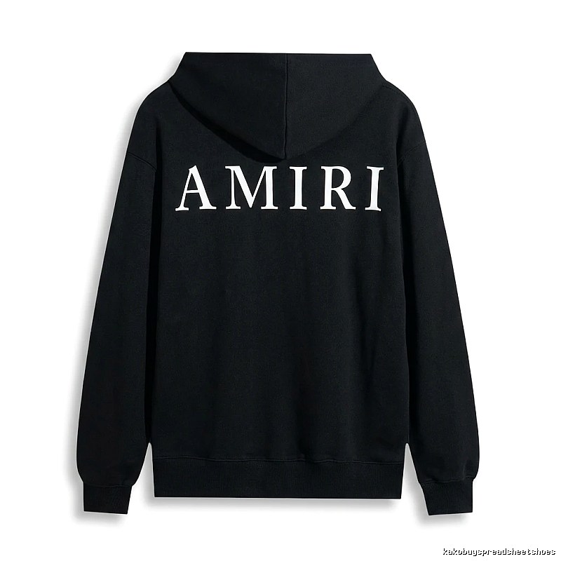AMIRI Basic Simple Black Sweatshirt