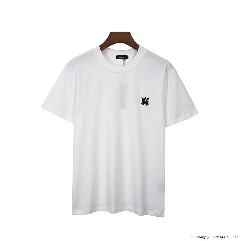 Amiri Casual Logo T-shirt Black Small AM for Streetwear Looks
