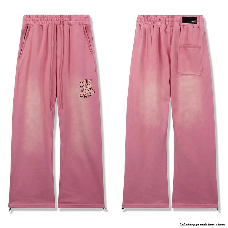 AMIRI casual style pink long trousers