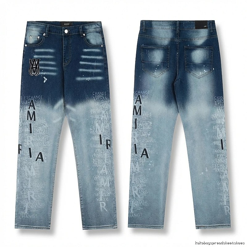 AMIRI Gradient Trendy Brand Jeans