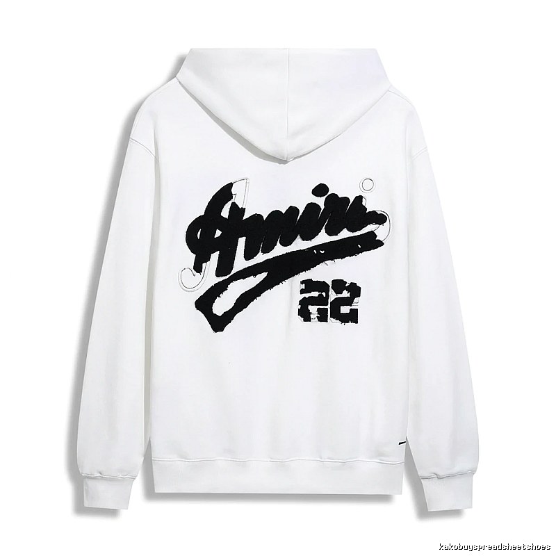 AMIRI Graffiti Style White Sweatshirt