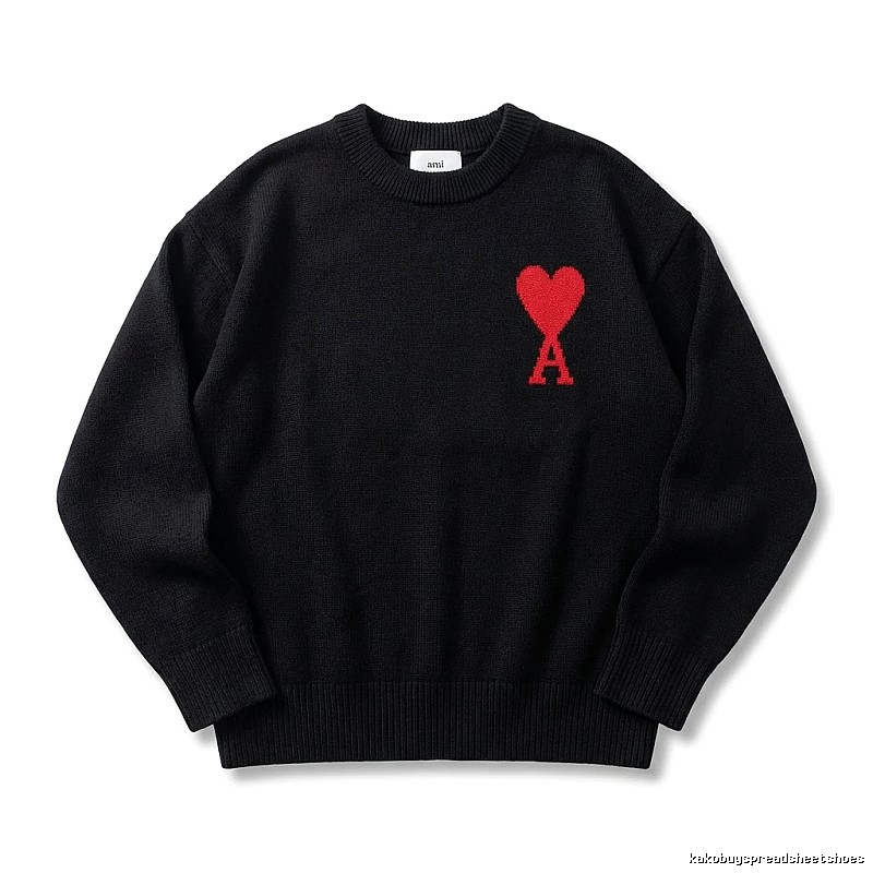 AMIRI Love Trendy Black Sweater