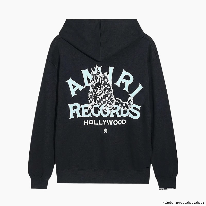 AMIRI Records Black Tide Cool Sweatshirt