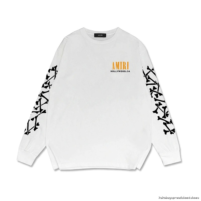 AMIRI Retro Style White Sweatshirt