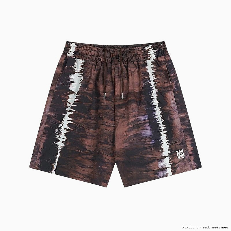 AMIRI Tie-dye Street Style Brown Shorts