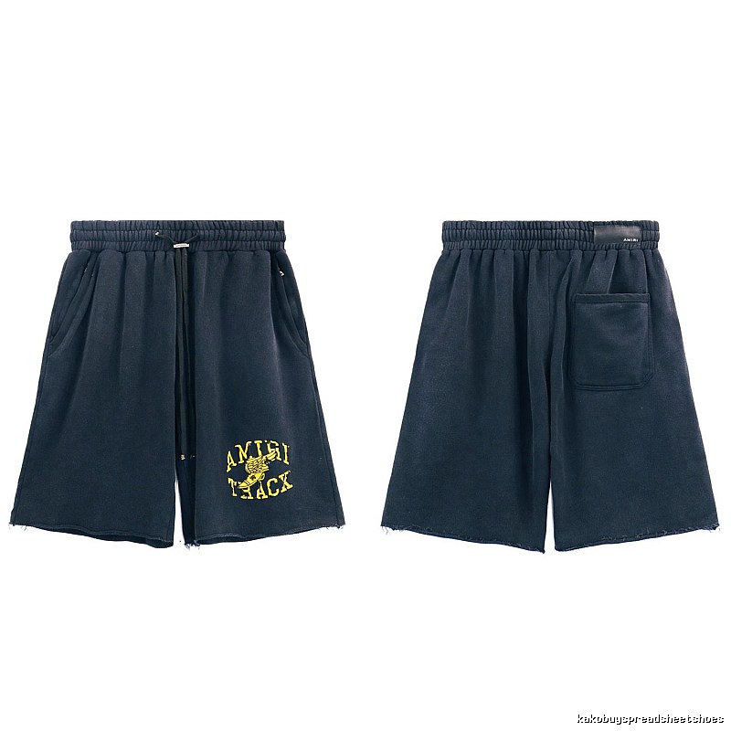 AMIRI Track American High Street Black Shorts