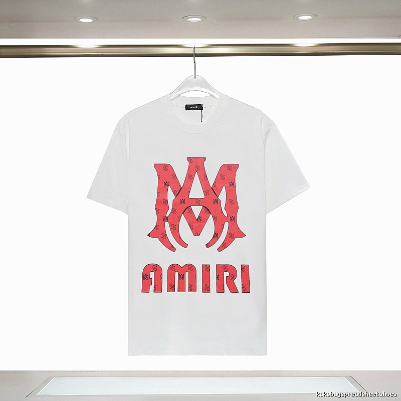 Amiri Weekend Graphic T-shirt White Blue Amiri for Weekend Wear