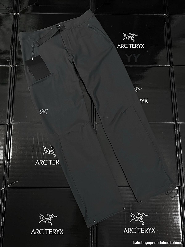 Arc'teryx Casual Technical Hiking Pants with articulated construction and a streamlined leg