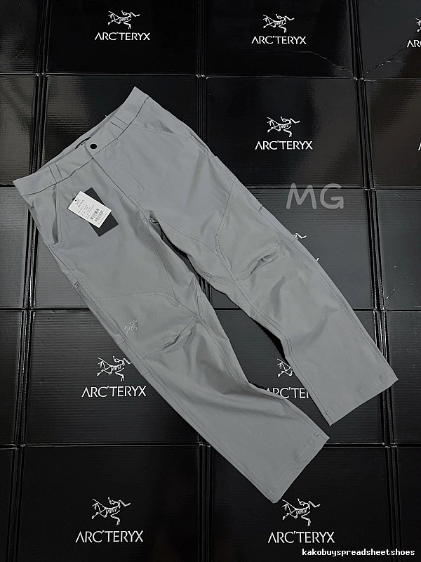 Arc'teryx Daily Edit Technical Hiking Pants in Light Gray