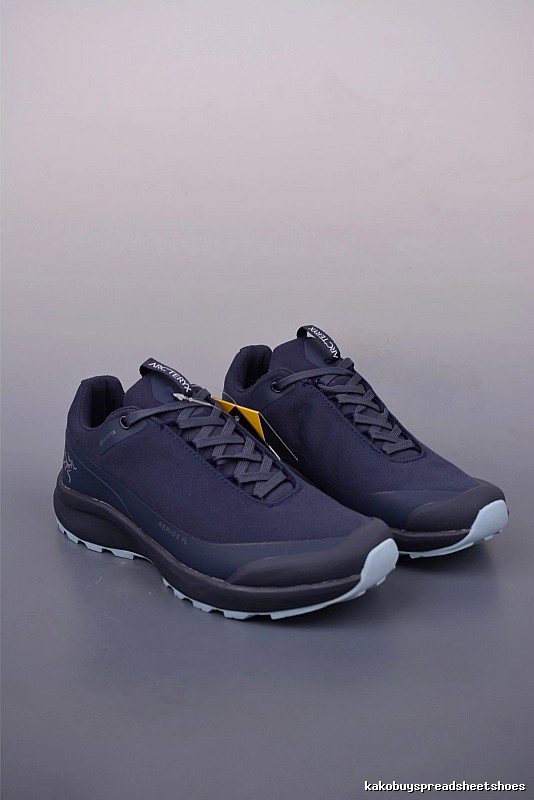 Arc'teryx Navy Blue Trail Sneakers and Treaded Trail Sole