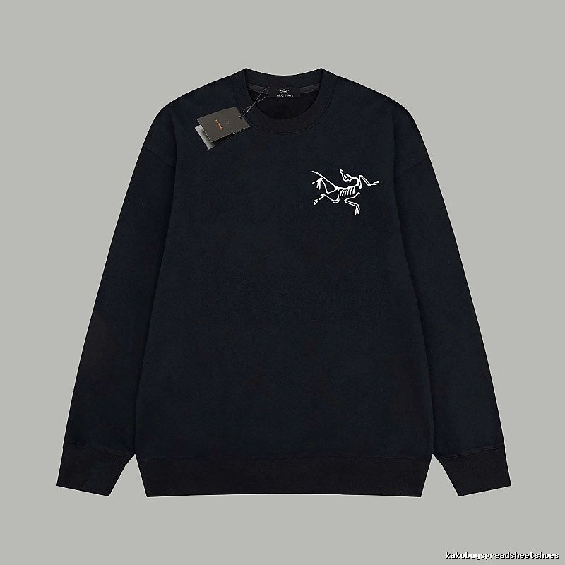 Arc'teryx Sweatshirt with Black Sweatshirt with Small Bird